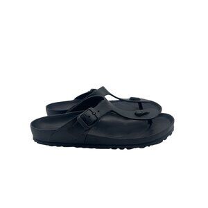 Birkenstock Gizeh EVA Regular Fit Black Women's 8 Rubber